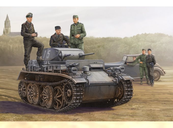 Сборная модель Танк German PzKpfw