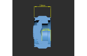 Диск передний МАЗ-6317, 6517 под шину Бел-95 под подшипник 8мм