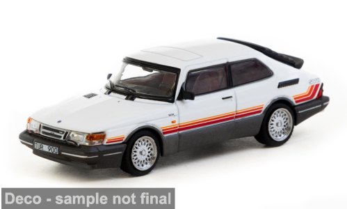 SAAB 900 Turbo (1978), white/orange