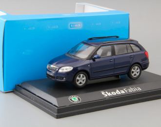 SKODA Fabia II Combi 2007, Blue Storm Met.