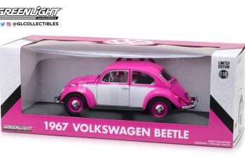 VOLKSWAGEN Beetle 1967 Pink/White