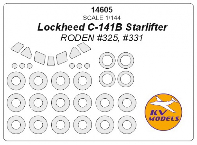 41B Starlifter (RODEN #325, #331) + маски на диски и колеса