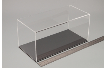 Бокс для хранения моделей (219х110х102 мм), с черным основанием