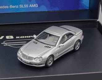 MERCEDES-BENZ SL55 AMG R230 (2004), gris argent