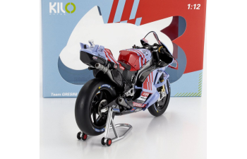 DUCATI Desmosedici Gp23 Team Gresini Racing №93 Motogp Season (2024) Marc Marquez, Light Blue