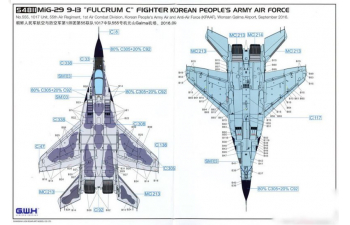 Сборная модель Korean People's Army Air Force