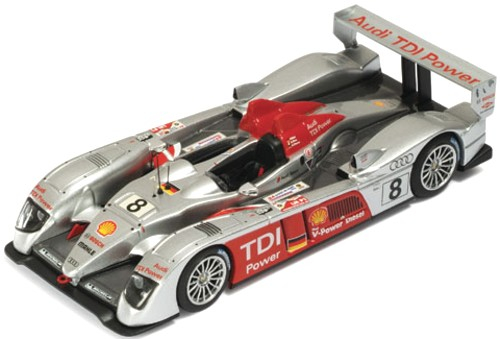 AUDI R10 #8 "Audi Sport" F.Biela - M.Werner - E.Pirro Winner LM (2006), silver