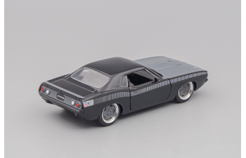 PLYMOUTH Letty's Barracuda 440 Coupe (1969) - Fast & Furious 7 - (2015), black / grey