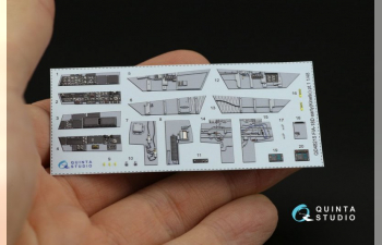 Декаль интерьера кабины F/A-18D Early (Kinetic)