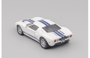 FORD GT40, Суперкары 10, white / blue