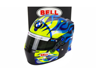 BELL HELMET Valentino Rossi Wec Season (2024) Team Bmw Wrt N 46 - Vr46, Yellow Fluo Blue
