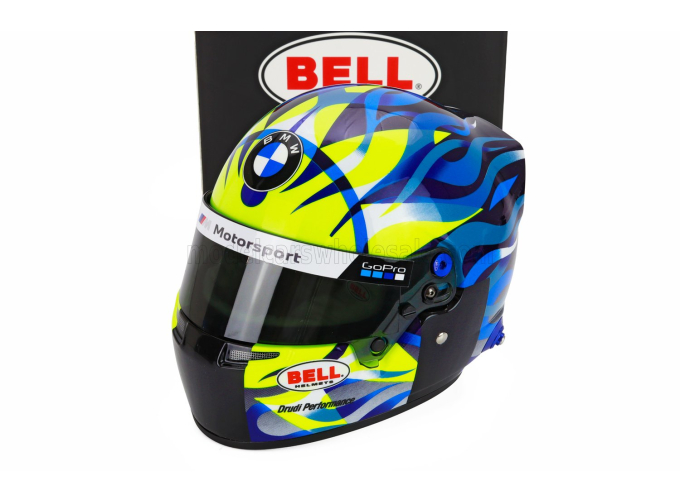 BELL HELMET Valentino Rossi Wec Season (2024) Team Bmw Wrt N 46 - Vr46, Yellow Fluo Blue