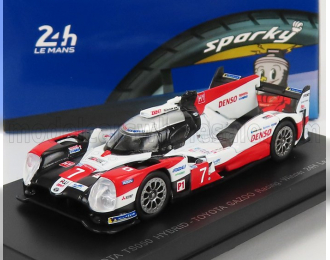 TOYOTA Ts050 2.4l Hybrid Turbo V6 Team Toyota Gazoo Racing N7 3rd 24h Le Mans (2020) M.Conway - K.Kobayashi - J.M.Lopez, Red White