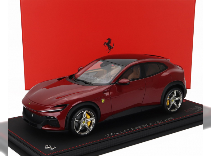 FERRARI Purosangue Suv (2022) - Con Vetrina - With Showcase, Rosso Mugello - Red Met