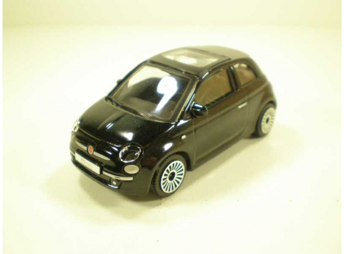 FIAT 500 (2007), черный