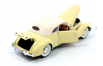 CORD 810 (1936), yellow with white roof