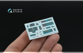 3D Декаль интерьера кабины МиГ-25РБ/МиГ-25РБТ (ICM) (с 3D-печатными деталями)