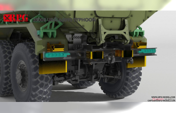 Сборная модель Russian 63095 Typhoon-U 6x6 Mine resistant ambush protected vehicle w/Sagged wheel set x6 PCS