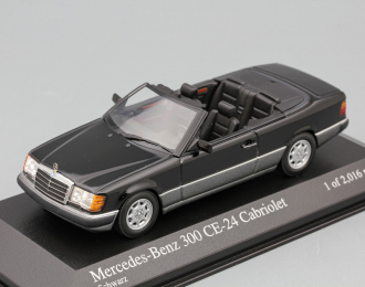 MERCEDES-BENZ 300 CE-24 Cabriolet 1990, black 