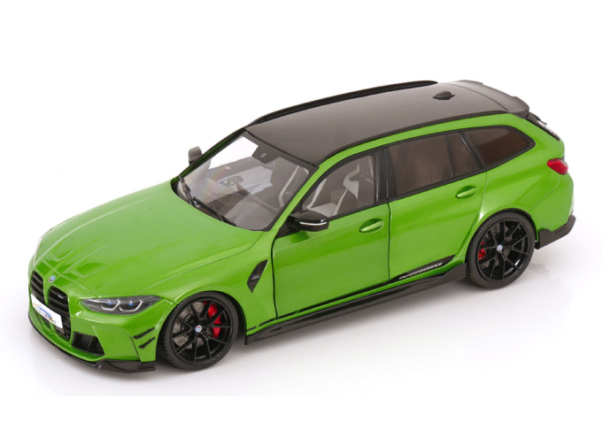 BMW M3 G81 Competition M XDrive Touring (2024), green metallic