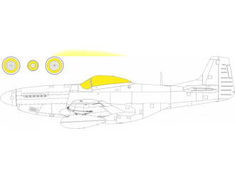 Маска окрасочная P-51D TFace