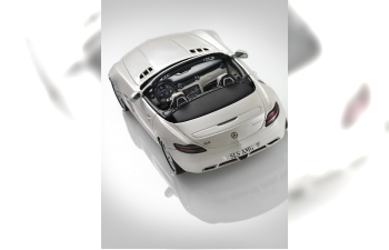 MERCEDES-BENZ SLS AMG R197 (2011), designo white mystic 2 bright