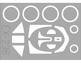 Окрасочная маска Немецкий высотный истребитель Focke-Wulf Fw190A-5