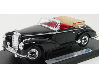 MERCEDES-BENZ 300S Cabriolet Open (1955), black