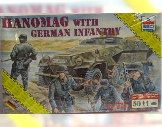 Сборная модель Hanomag with German Infantry