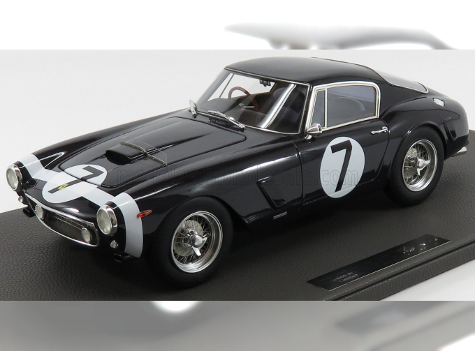 FERRARI 250gt Swb N 7 Winner Rac Tourist Trophy (1960) S.Moss, Blue