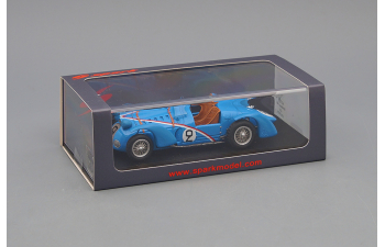 DELAHAYE 145 #2 G.Comotti - A.Divo Le Mans (1938), blue