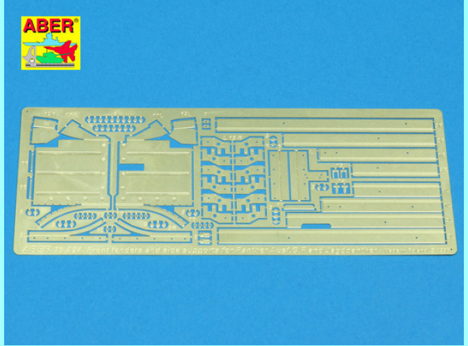 Front fenders and side supports for Panther Ausf.G/F