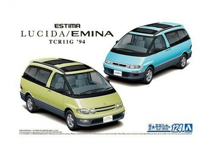 Сборная модель TOYOTA Estima Lucida/Emina 94