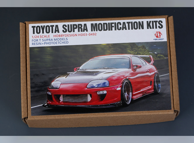 Конверсионный набор Toyota Supra Modification Kits (Resin+PE+Metal parts)