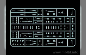 Сборная модель Оружие германской пехоты WWII