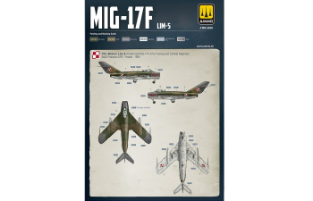 Сборная модель истребитель MiGG-17F / LIM-5 Poland-Cuba-Angola