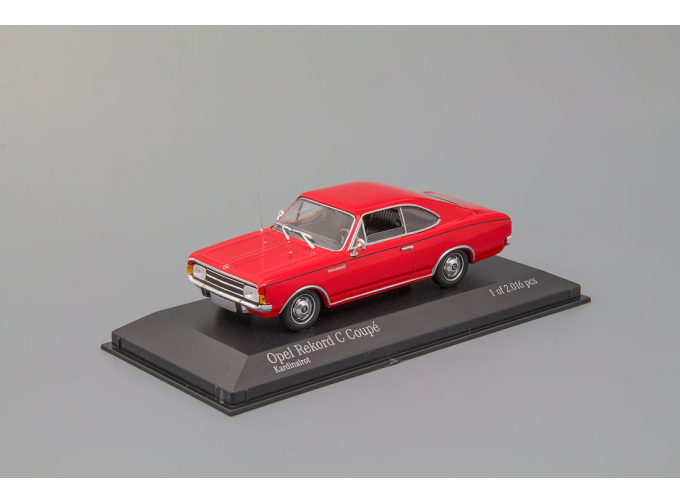 OPEL Record C Coupe (1966), Red