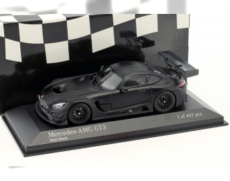 Mercedes AMG GT3 plain body version 2017 matt black