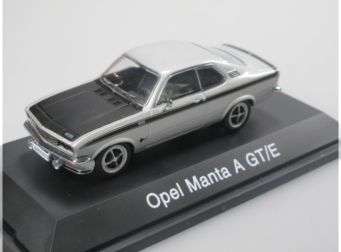 OPEL Manta A GT E, silver black