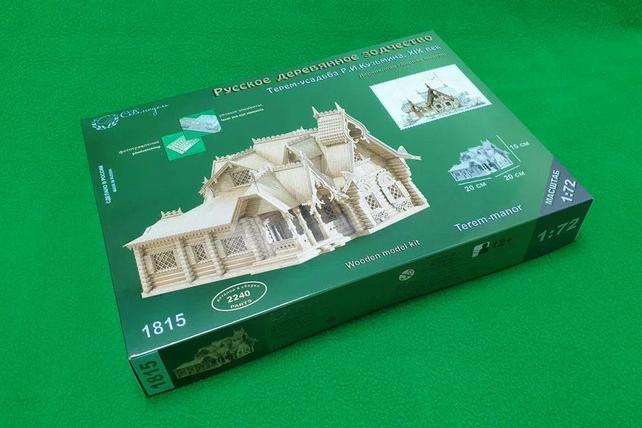 Сборная модель Терем-усадьба Р.И.Кузьмина, XIX век