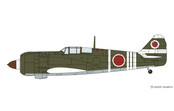 Сборная модель Истребитель Kawasaki Ki-100 Тип 5 Модель I-A "111-я авиационная эскадрилья" (Limited Edition)
