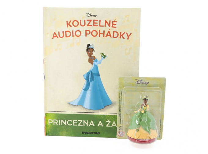Волшебные аудиосказки Диснея №42 : Принцесса и лягушка - книга с фигуркой