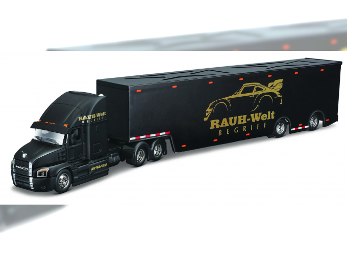 MACK Anthem Truck Rauh-welt Car Transporter (2020), black