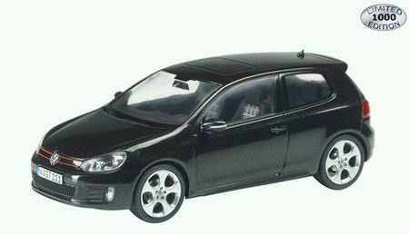 VOLKSWAGEN Golf VI GTI 3-door 2009, black