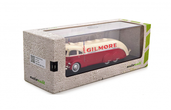 White Gilmore Streamline Tank Truck, red-ivory, USA, 1935