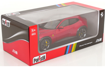 FERRARI Purosangue (2022), Rosso Magma - Red Met