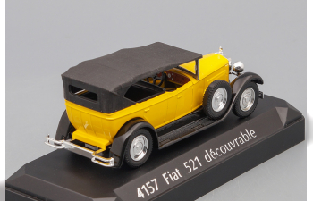 FIAT 521 Decouvrable, yellow / black