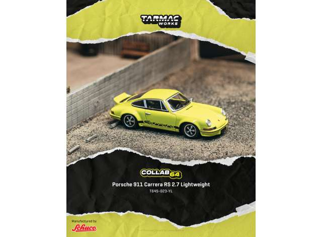 Porsche 911 (911) Carrera RS 2.7, lightweight yellow