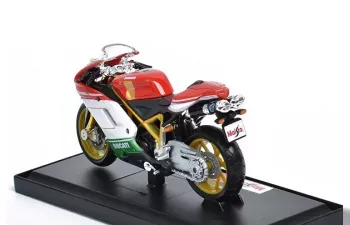 DUCATI 1098 S (2010), red/white/green