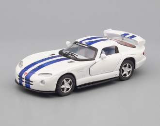 DODGE SRT Viper GTS (2013), white / blue